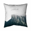 Begin Home Decor 26 x 26 in. Just Breathe-Double Sided Print Indoor Pillow 5541-2626-QU25